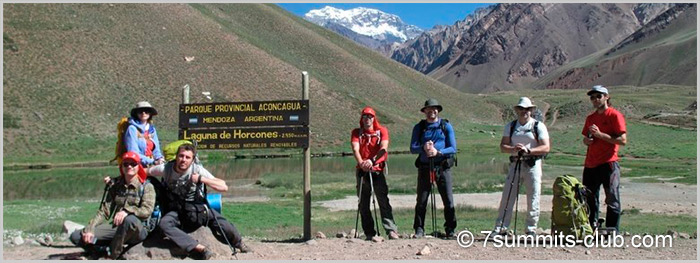 ARGENTINA: Expedition the Aconcagua (6962 m), a trip with a Russian Mountain Guide 7 SUMMITS CLUB Collection