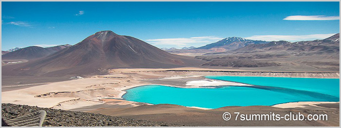 CHILE: Climb to the Ojos del Salado (6893 m) - the highest volcano in the world. Tour, in Chile - 7 SUMMITS CLUB